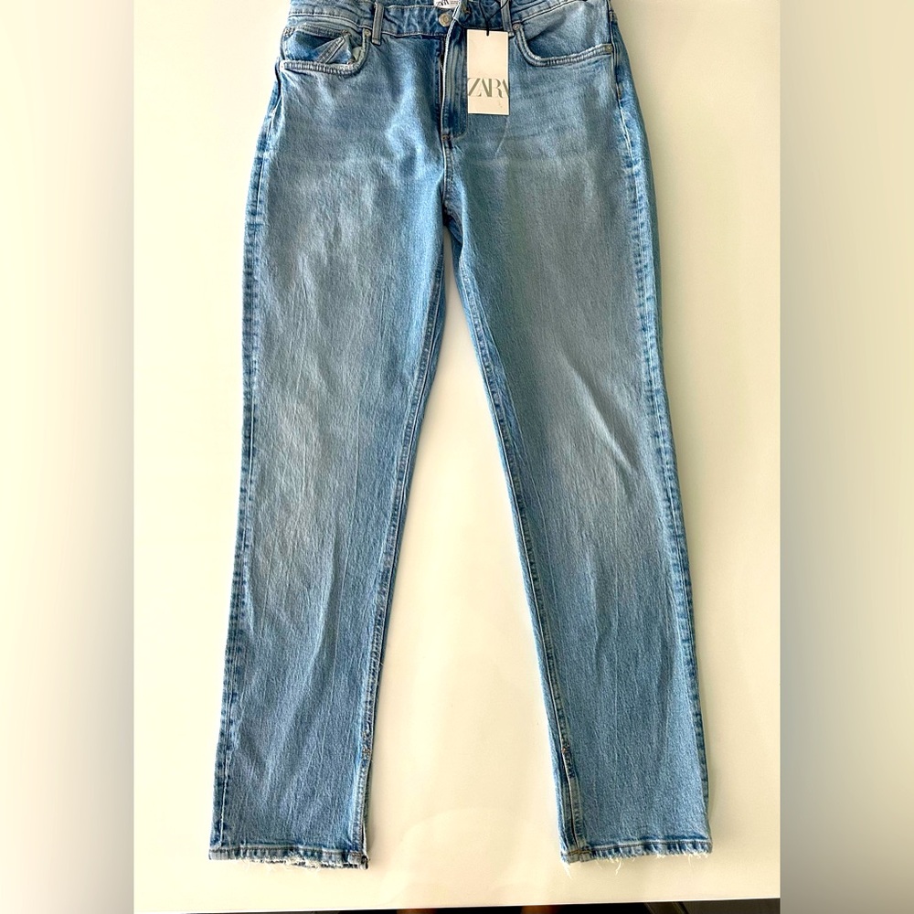 Zara jeans “Split Slim” size 12 new with tags